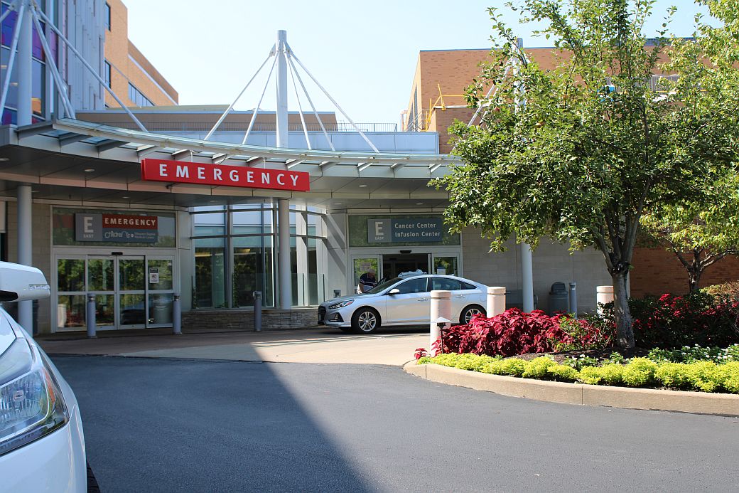 Cancer Infusion Center entrance